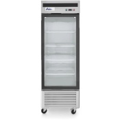 Refrigerator 610 L Kitchen Line with glass door, Arktic, Kitchen Line, 610L, 230V/280W, 685x800x(H)2135mm