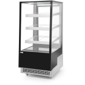 Refrigerated display cabinets with 3 slanted shelves, Arktic, 300L, 230V/480W, 650x805x(H)1445mm