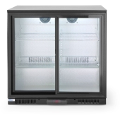 Back bar refrigerator sliding doors 197L, Arktic, 220-240V/160W, 900x500x(H)900mm