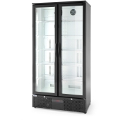 Back bar refrigerator double doors, 448 l, Arktic, 220-240V/300W, 900x515x(H)1820mm