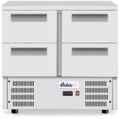 Холодильный стол с 4 ящиками и нижним агрегатом, Arktic, стол холодильный с 4 ящиками, 247L, 900x700x(H)850mm