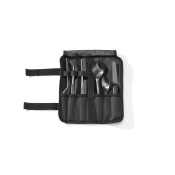 Chef plating set, 6 pcs, black, HENDI, 255x25x(H)100mm