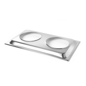 Conversion for 2 bain-marie pans, HENDI, conversion, GN 1/1, 530x325x(H)30mm