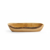 Olive wood bowl oblong, HENDI, 300x95x(H)60mm