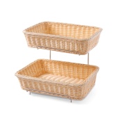 Корзинка для хлеба и булочек - прямоугольная GN 1/2, HENDI, 360x280x(H)290мм
