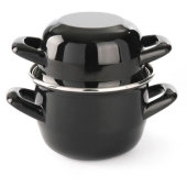 Gravy pan - with lid, HENDI, 0,8L, ø140x(H)150mm