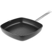 Grill pan - ridged surface Titanium Professional, HENDI, 550x290x(H)55mm