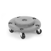 Тележка для контейнера круглого 120 л, AmerBox, для 691038, серый, ⌀455x(H)165мм