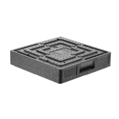 Термоконтейнер кейтеринговый Salto, HENDI, Profi Line, 5,5л, 410x410x(H)100мм