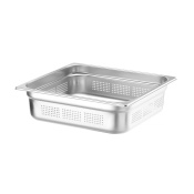 Контейнер GN 2/3 перфорированный, HENDI, Profi Line, GN 2/3, 9л, (H)100мм