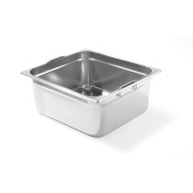 Гастроёмкость GN 2/3 с выдвижными ручками, HENDI, Profi Line, GN 2/3, 18л, (H)200мм