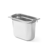 Гастроёмкость GN 1/4 с выдвижными ручками, HENDI, Profi Line, GN 1/4, 5,5л, (H)200мм