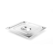 Lid for GN containers with spoon recess, HENDI, Profi Line, GN 2/3, 354x325mm