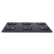 Pan GN 1/1 with moulds, aluminium non-stick, HENDI, 530x325x(H)mm