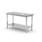 Центральный рабочий стол – на болтах, HENDI, Kitchen Line, 1600x700x(H)850мм