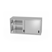 Подвесной шкаф – сварной, с раздвижными дверями, HENDI, Profi Line, 1200x400x(H)600мм