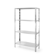 Стойка для хранения с 4 полками – на болтах, HENDI, Kitchen Line, 1000x400x(H)1800мм