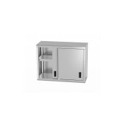 Wall mounted cabinet with sliding doors - welded, depth: 300 mm., HENDI, Profi Line, 800x300x(H)600mm