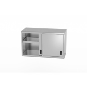 Hanging cabinet with sliding doors – welded, depth: 400 mm, HENDI, Profi Line, 1000x400x(H)600mm