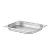 Гастроёмкость для печей GN 1/2, HENDI, GN 1/2, 2,31л, серебряный, 325x265x(H)40мм