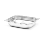 Гастроёмкость для печей GN 1/2, HENDI, GN 1/2, 3,73л, серебряный, 325x265x(H)65мм