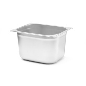 Гастроёмкость для печей GN 1/2, HENDI, GN 1/2, 11,6л, серебряный, 325x265x(H)200мм