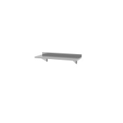 Wall shelf, with two steel brackets, HENDI, 800x300x(H)250mm