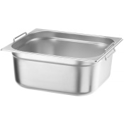 Гастроёмкость GN 2/3 Budget Line с ручками, HENDI, Budget Line, GN 2/3, 13л, 354x325x(H)150мм