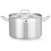 Stew pan middle - with lid, HENDI, Profi Line, 7L, ø240x(H)150mm