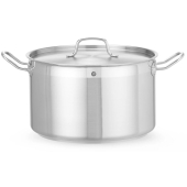 Stew pan middle - with lid, HENDI, Profi Line, 15L, ø320x(H)190mm