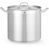 Stew pan high - with lid, HENDI, Profi Line, 16L, ø280x(H)260mm