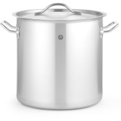 Stew pan middle - with lid, HENDI, Budget Line, 9L, ø250x(H)180mm