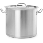 Stew pan with lid, HENDI, Budget Line, 25L, ø320x(H)320mm