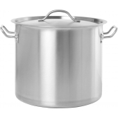 Stew pan with lid, HENDI, Budget Line, 50L, ø400x(H)400mm