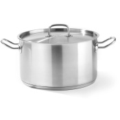 Кастрюля средняя с крышкой, HENDI, Kitchen Line, 9,5L, ø280x(H)155mm