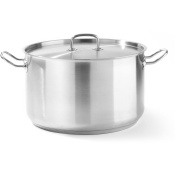 Кастрюля средняя с крышкой, HENDI, Kitchen Line, 15л, ⌀320x(H)190мм