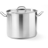 Stew pan high – with lid, HENDI, Kitchen Line, 13,5L, ø280x(H)220mm