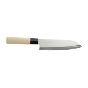 Japanese knife Santoku, HENDI, Wood light, (L)290mm