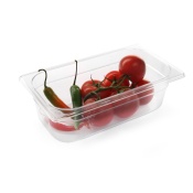 Гастроёмкость GN 1/3 Profi Line из поликарбоната, HENDI, Profi Line, GN 1/3, 2,5л, прозрачный, 325x176x(H)65мм