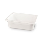 Гастроёмкость GN 1/2 с белого поликарбоната, HENDI, GN 1/2, 4л, белый, 325x265x(H)65мм