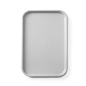 Поднос для фастфуда полипропиленовый GN 1/1, AmerBox, GN 1/1, серый, 530x325x(H)20мм
