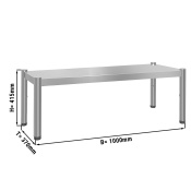 Additional table 1,0 m - with 1 Floor 0,4 m height