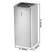 Garbage bin AIR WOLF 50L