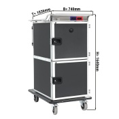 Thermo trolley hot&cold 12x GN 2/1