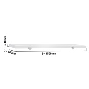 CHOPPING BOARD FOR BUTCHER TABLE 1500X800MM, WHITE
