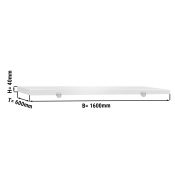 CHOPPING BOARD FOR BUTCHER TABLE 1600X600MM, WHITE