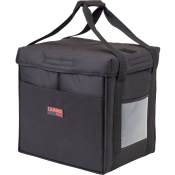 Insulated carrier bag, foldable, universal., Cambro, capacity: approx. 42 L, 42L, Black, 305x380x(H)380mm