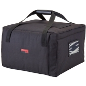 Insulated pizza bag., Cambro, for 5 pizza boxes ø450 mm or 6 pizza boxes ø400 mm, Black, 495x495x(H)320mm