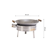 ГАЗОВАЯ ГОРЕЛКА WOK PRO-450 INOX