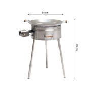 ГАЗОВАЯ ГОРЕЛКА WOK PRO-545 INOX